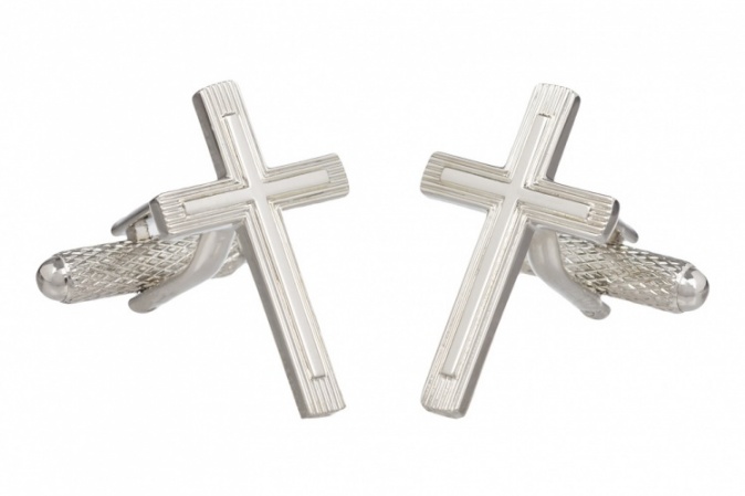 Religious Cross Cufflinks